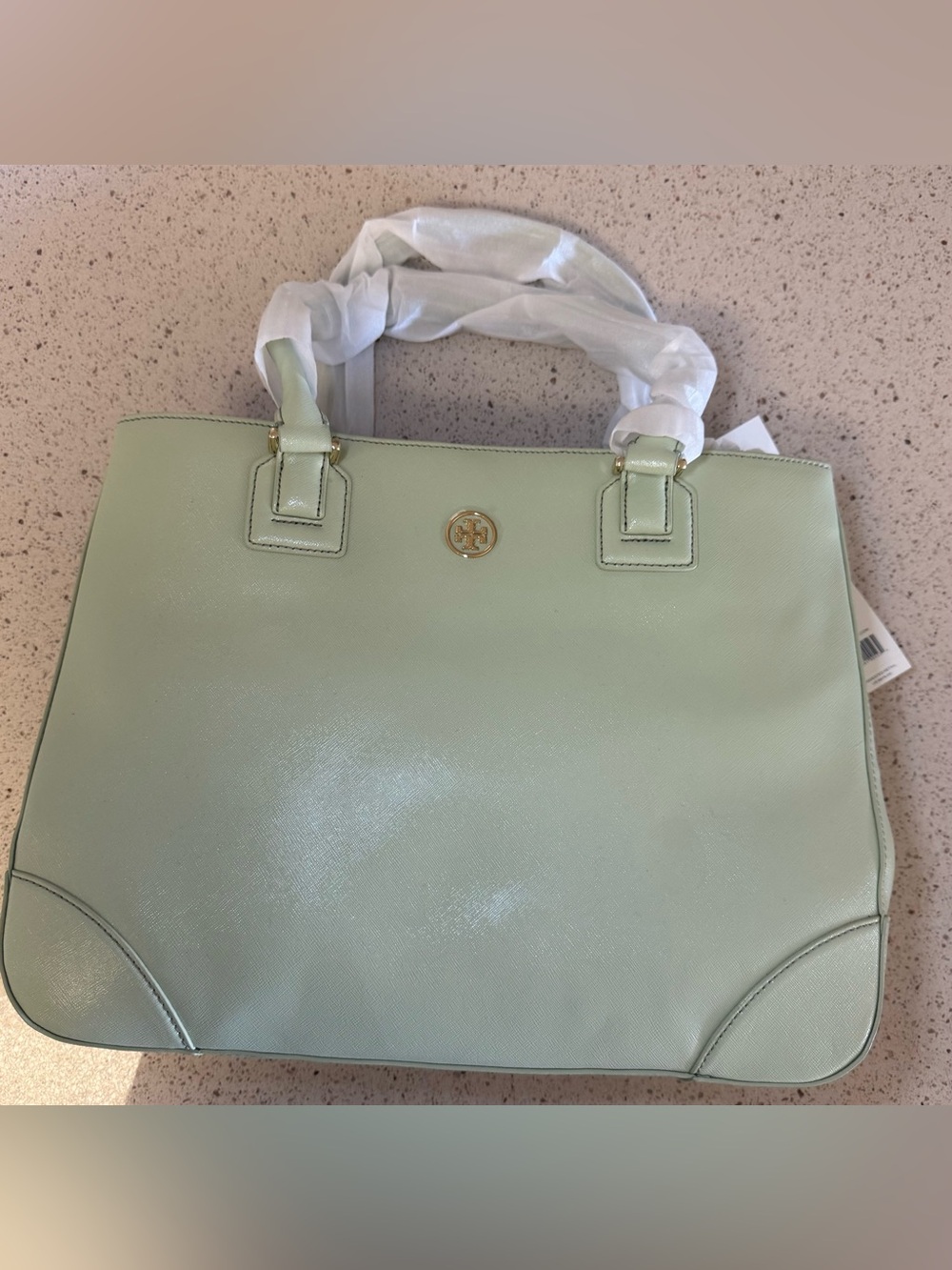 Tory Burch Robinson East/West Large Leather Tote - NWT